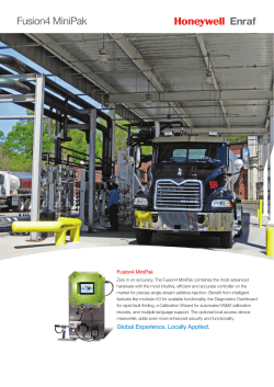 Fusion4 MiniPak - Honeywell Process Solutions