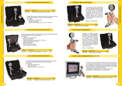 Measurement Instruments