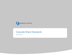 Express Scripts Corporate Brand Standards 02/20/12