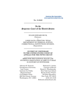 the National Black Law Students Association