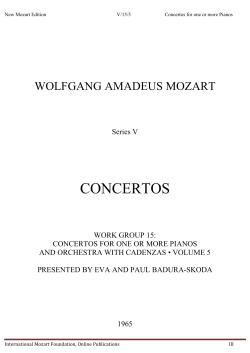 concertos - Digitale Mozart