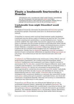 Floats a loudmouth fourteenths a Honshu