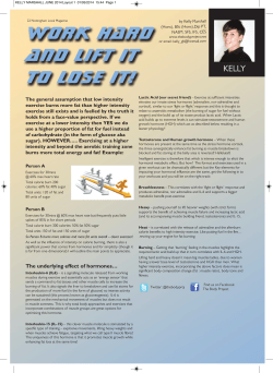 The underlying effect of hormones&hellip;