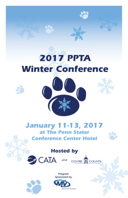 2017 PPTA Winter Conference - Pennsylvania Public Transportation