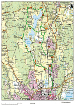 L&Aring;NGEN RUNT, 29 km - Bergslagen cycling