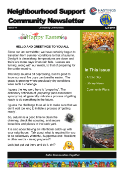 April - Hastings District Council