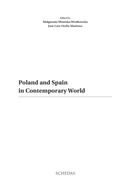 Poland and Spain in Contemporary World