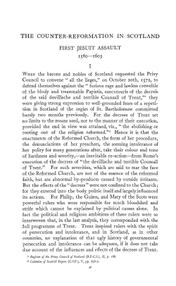 the counter-reformation in scotland