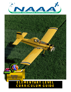 elementary level - National Agricultural Aviation Association