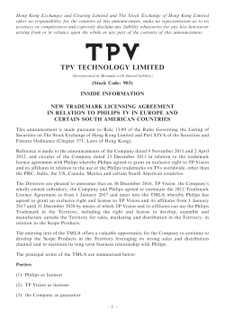 tpv technology limited
