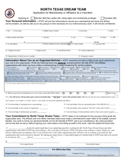 Click here - North Texas Dream Team