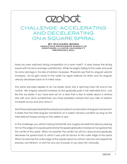 Accelerating and Decelerating on a Square Spiral.indd