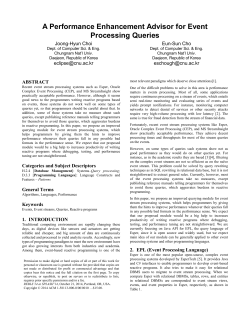 Proceedings Template - WORD