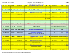 Gruene HOG Ride Schedule Underlined Words