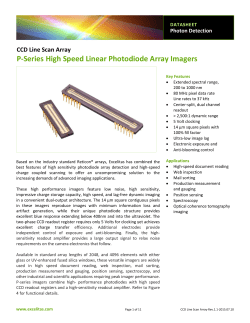 CCD Line Scan Array-Rev.1.1-2015.07.10