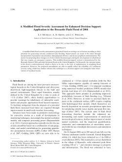 A Modified Flood Severity Assessment for Enhanced Decision Support