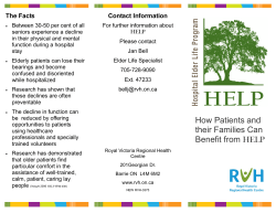HELP Brochure - Royal Victoria Regional Health Centre