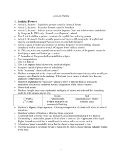 1. Judicial Powers - Washington University School of Law