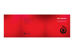 Safer Injecting - National Treatment Agency