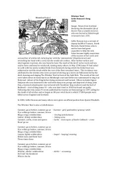 to a free PDF all about Witches Reel