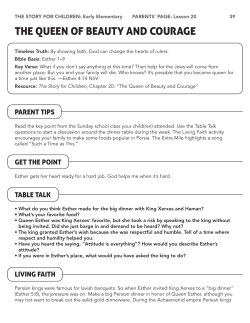 The Queen of BeauTy and Courage