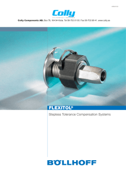 FLEXITOL&reg; - Colly Components