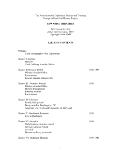 Self - Association for Diplomatic Studies and Training