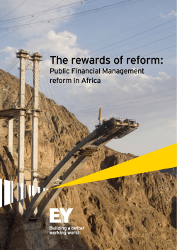 Public Financial Management reform in Africa
