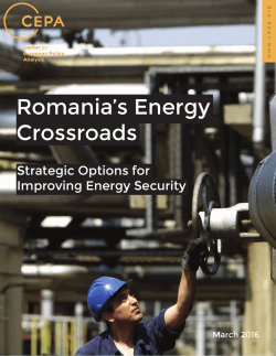 Romania energy report