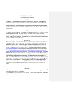 Attachment B - Proposed Updates to OP (Emergency