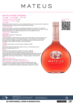 mateus rosé original