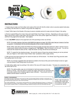 Winter Duck Plug-instructions new