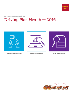 Driving Plan Health 2016