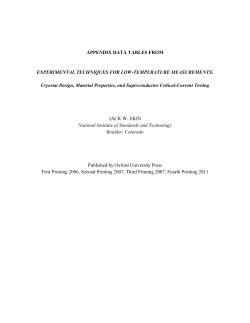 English - Research Measurements