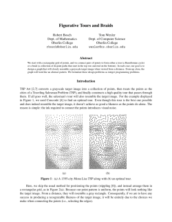 Figurative Tours and Braids - Oberlin College Computer Science
