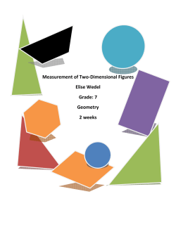 Measurement of two-dimensional figures
