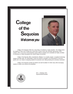 2005-07 Catalog - College of the Sequoias