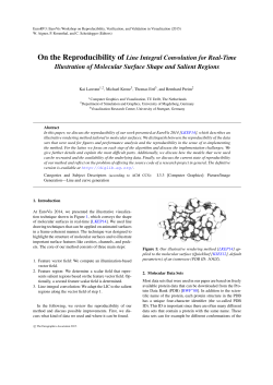 On the Reproducibility of Line Integral Convolution for Real