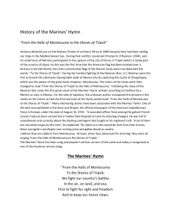 History of the Marines` Hymn