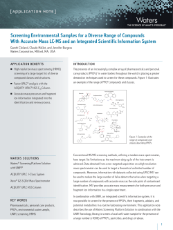 Screening Environmental Samples for a Diverse Range of