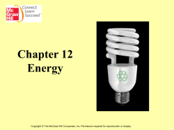 Chapter 12 Energy - Palm Beach State College