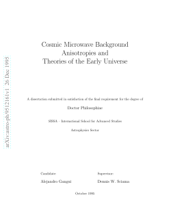 Cosmic Microwave Background Anisotropies and