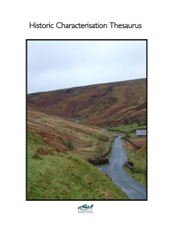 Historic Characterisation Thesaurus