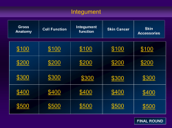 Integument Powepoint PDF