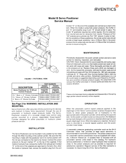 SM-900.4602 Model B Servo