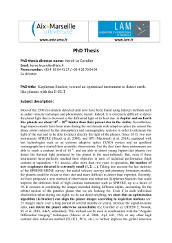 Keplerian-Stacker, toward an optimized instrument to detect