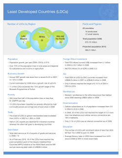 Least Developed Countries (LDCs) - UN
