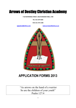 Arrows of Destiny Christian Academy