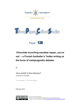 Paper - Tilburg University