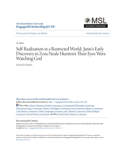 Self-Realization in a Restricted World